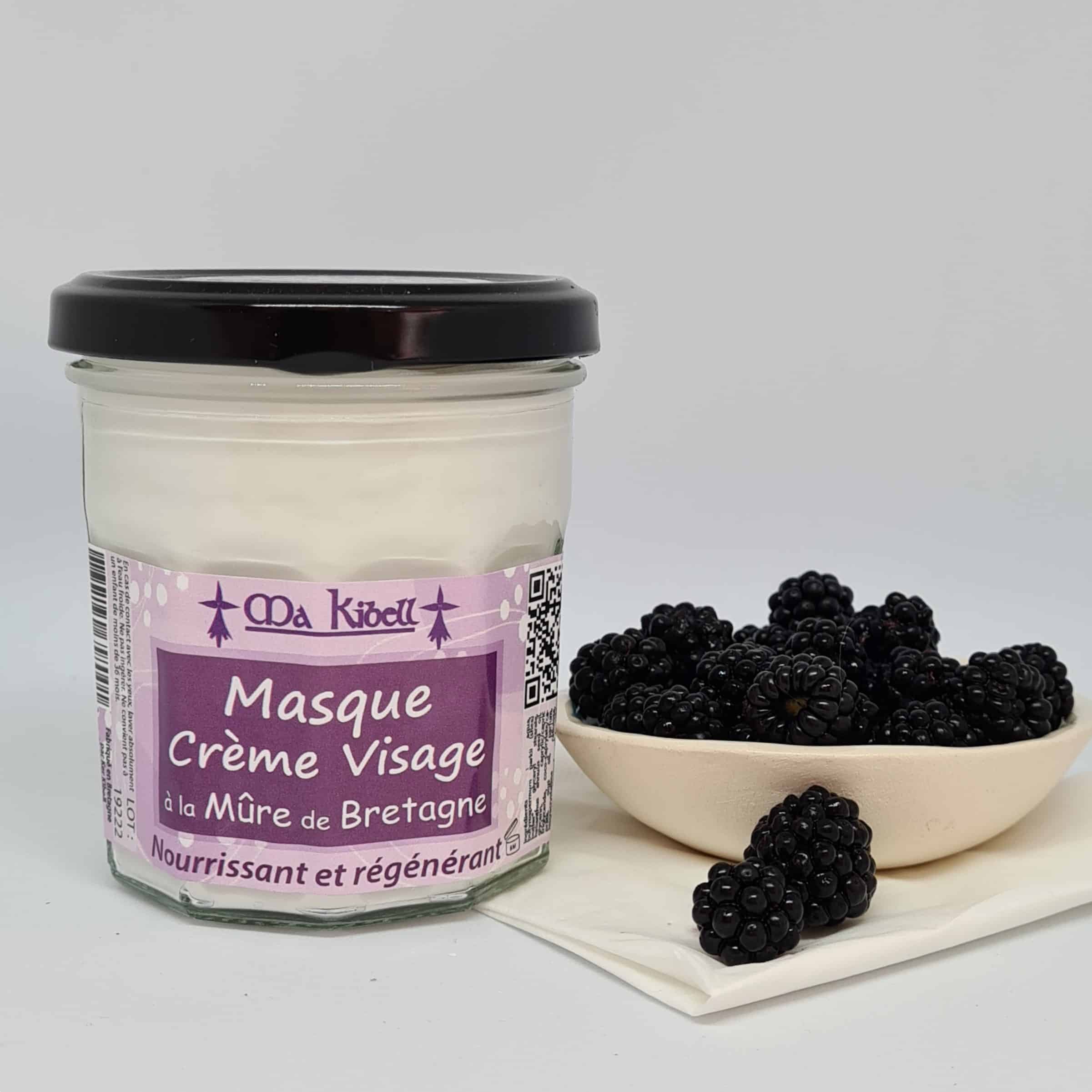 Masque Visage hydratant à la mûre