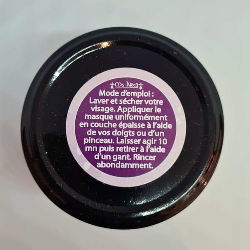 Masque hydratant à la mûre 2