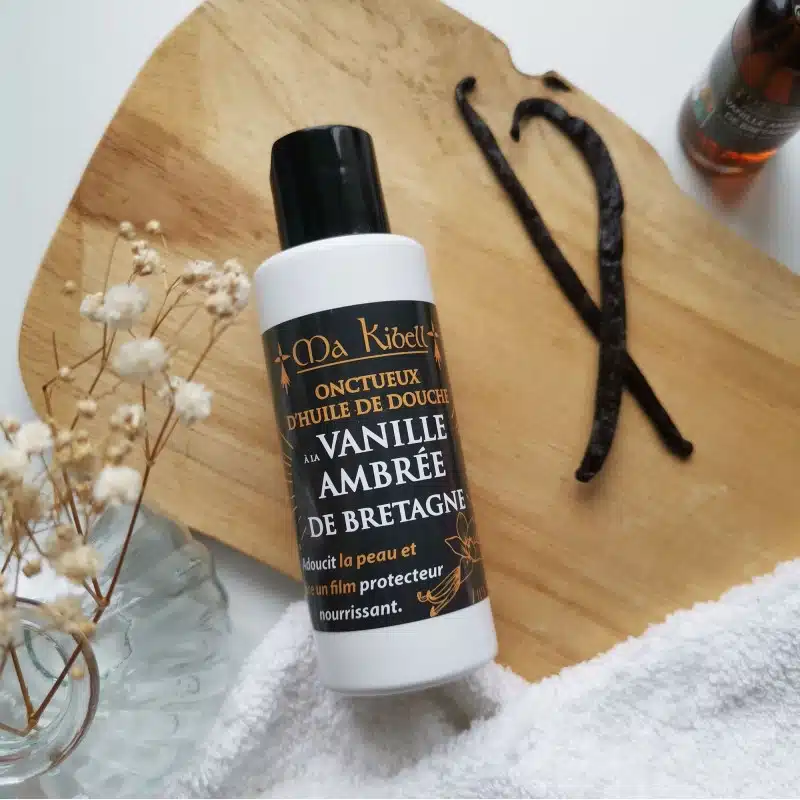 Onctueux d'huile de douche à la Vanille